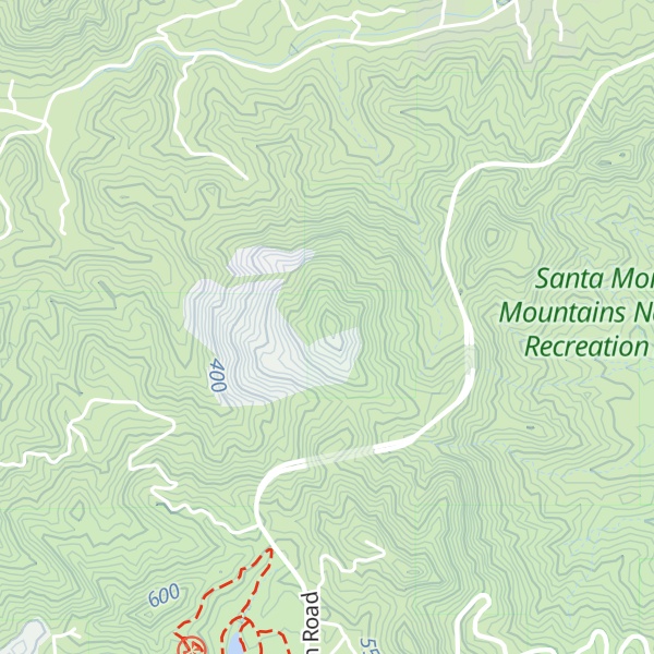 Map of Ballard Mountain