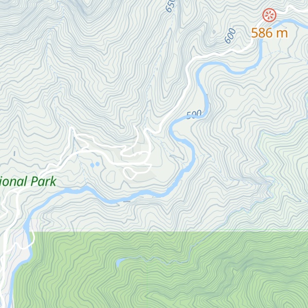 Map of Foothills Visitor Center