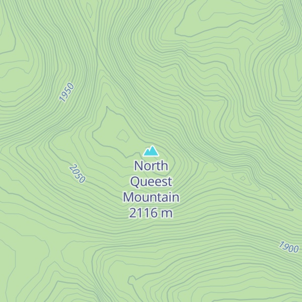 Map of North Queest Mountain