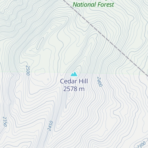 Map of Cedar Hill