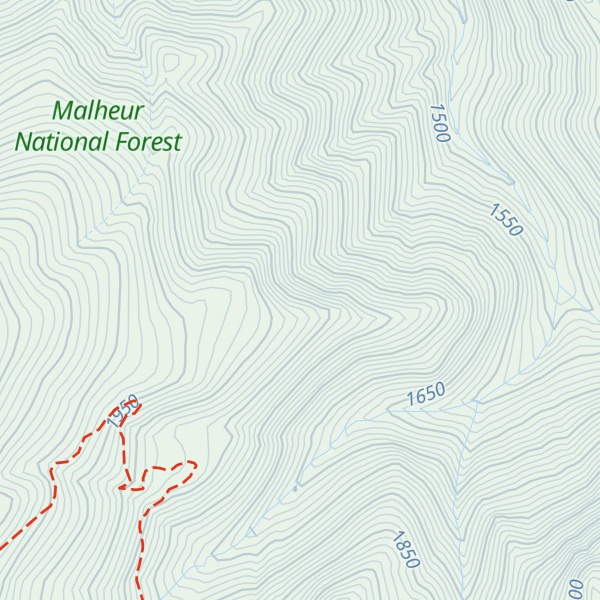 Map of Bear Skull Rims