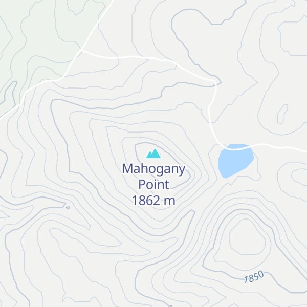 Map of Mahogany Point