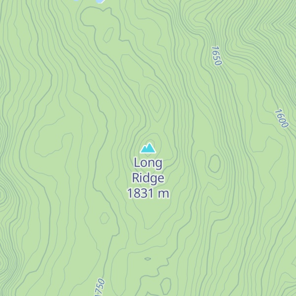 Map of Long Ridge