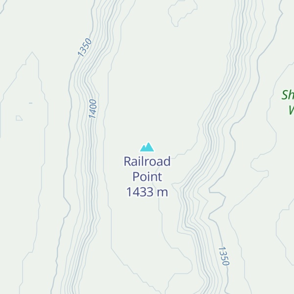 Map of Railroad Point
