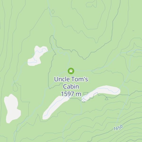 Map of Uncle Tom's Cabin