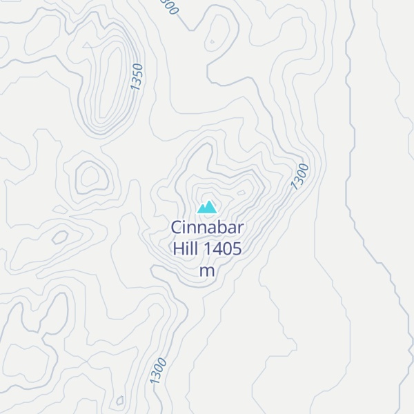 Map of Cinnabar Hill
