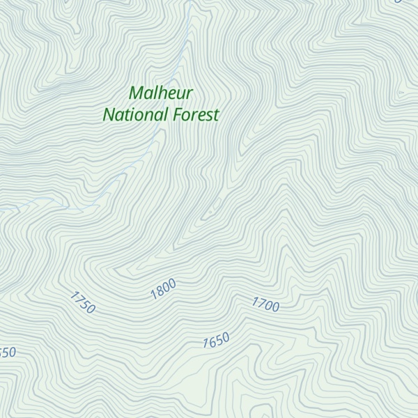 Map of Rabbit Ridge