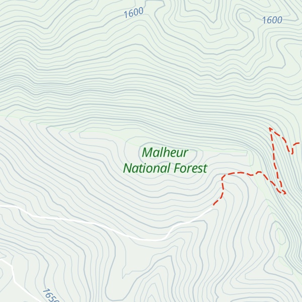 Map of Rattlesnake Ridge
