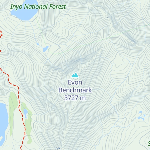 Map of Evon Benchmark