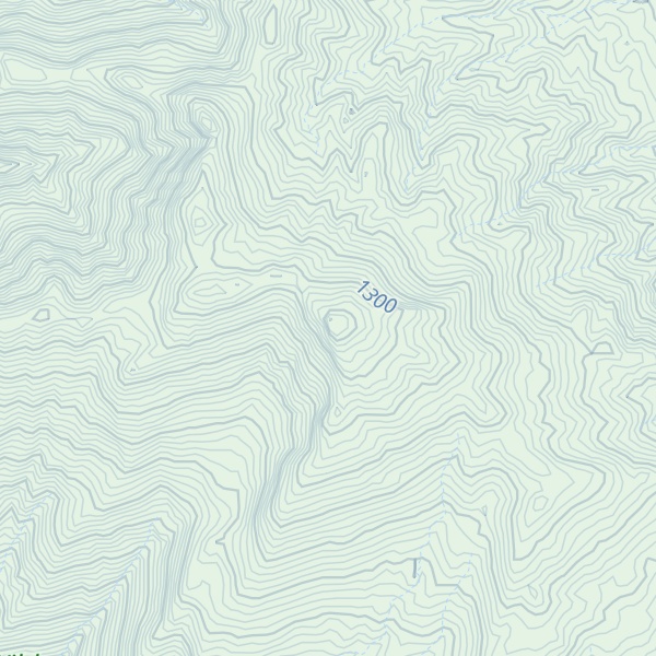 Map of Sulphur Peak