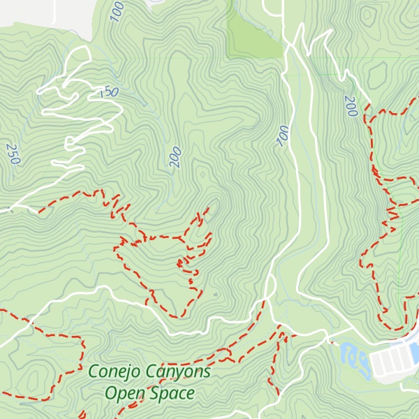 Map of Elliott Mountain