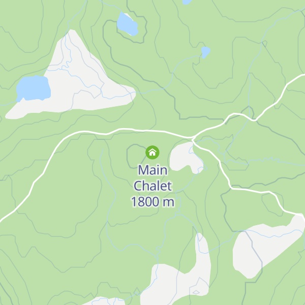 Map of Main Chalet