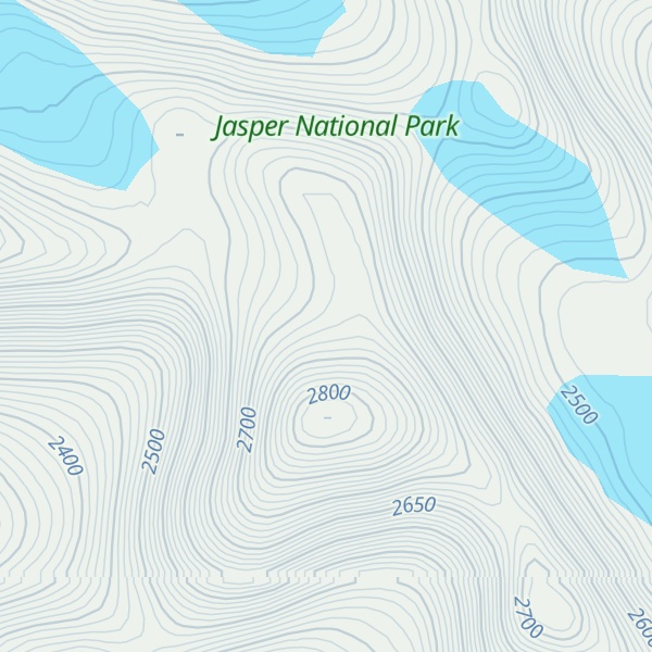 Map of Monte Cristo Mountain