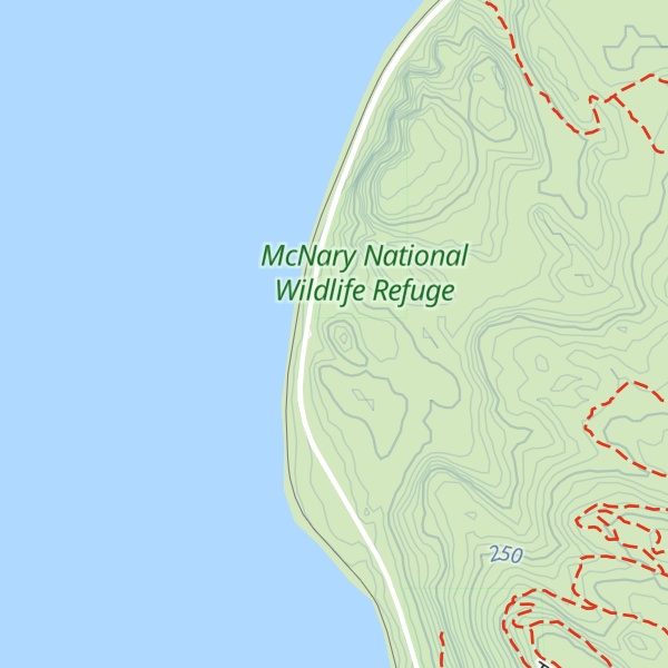 Map of Twin Sisters