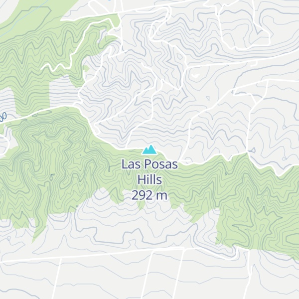 Map of Las Posas Hills