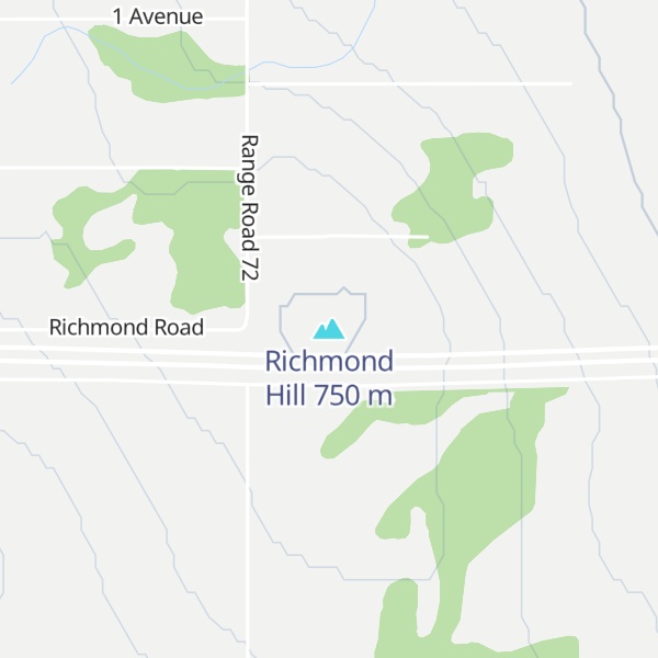 Map of Richmond Hill