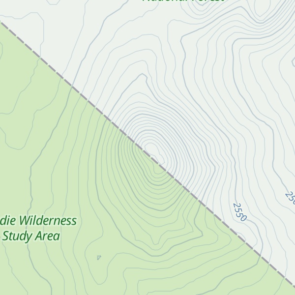 Map of Beauty Peak