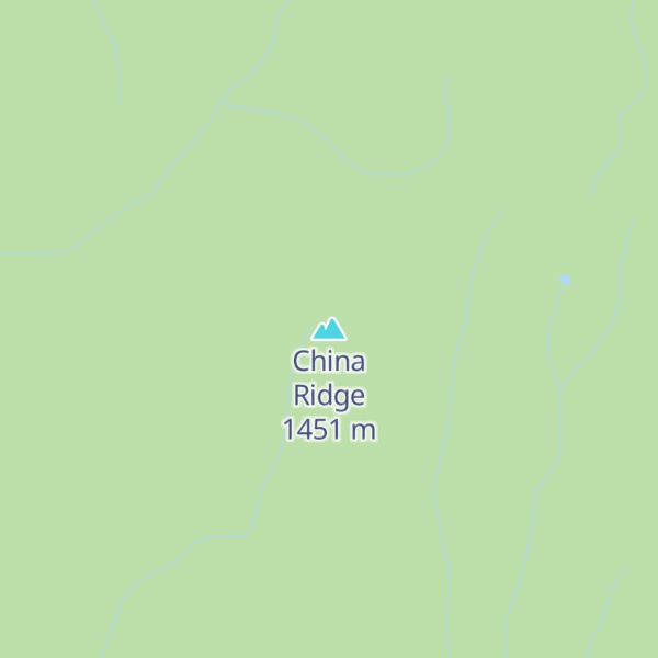 Map of China Ridge