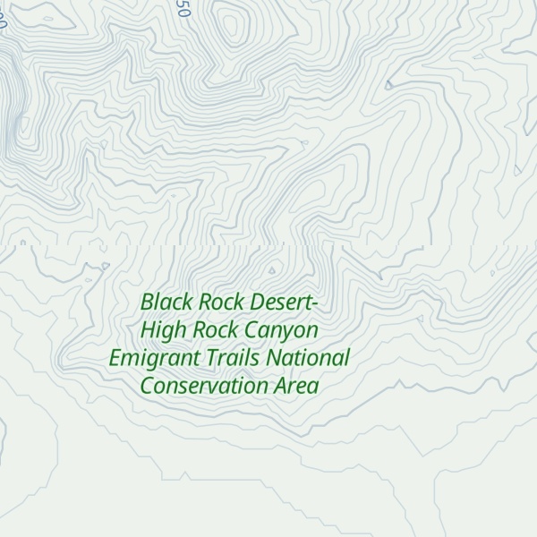 Map of Rocky Peak