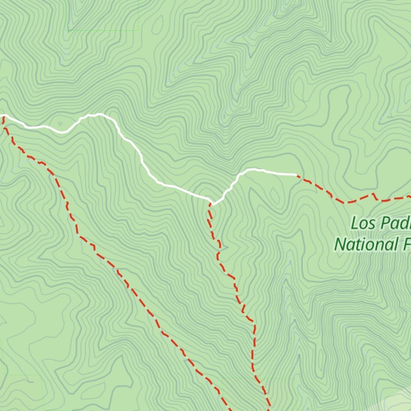 Map of Tecuya Mountain