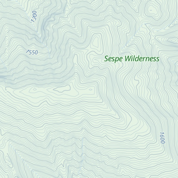 Map of Topatopa Peak