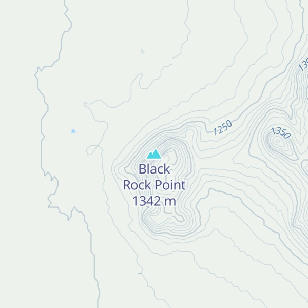 Map of Black Rock Point