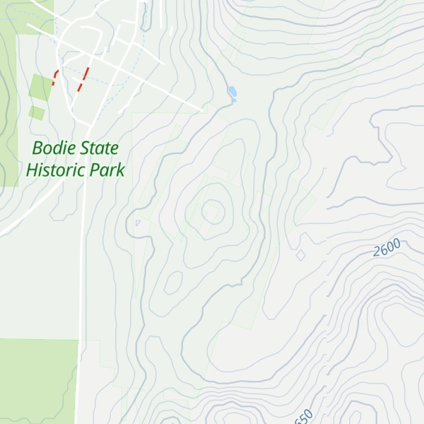 Map of Silver Hill