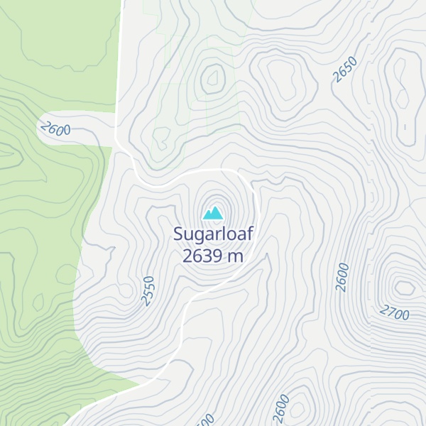 Map of Sugarloaf