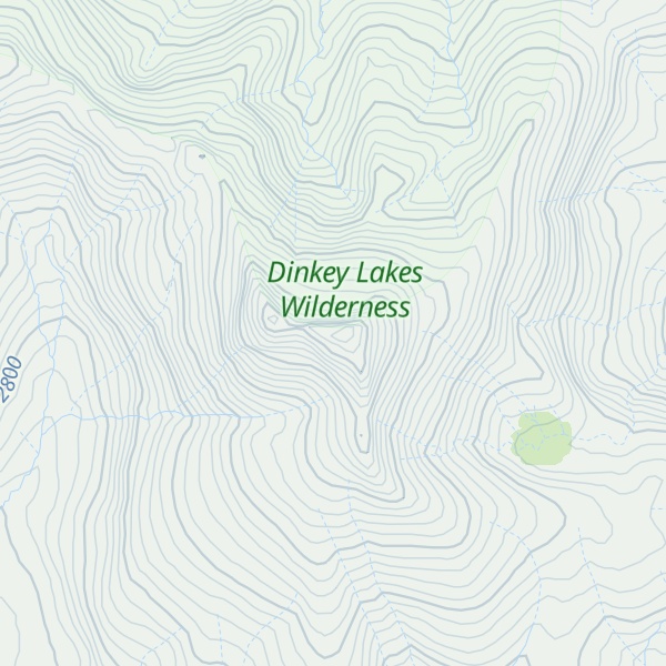 Map of Eagle Peak