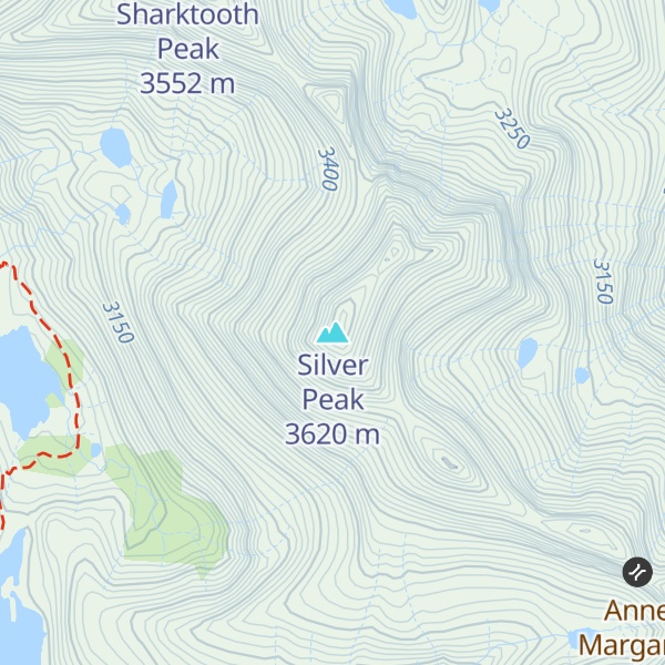 Map of Silver Peak