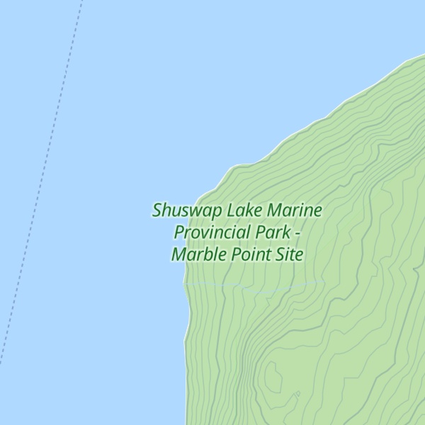 Map of Quartzite Point