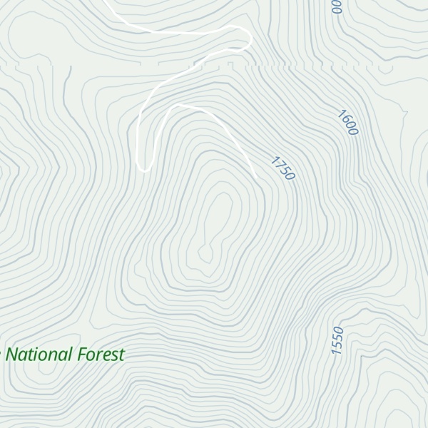 Map of Mount Annie