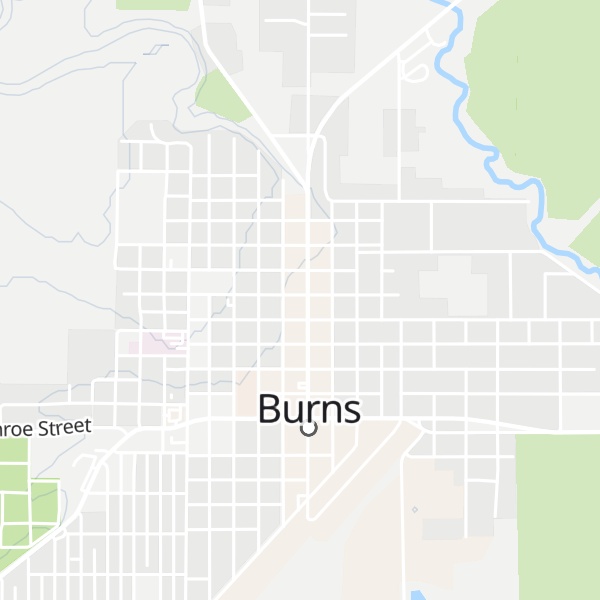 Map of Harney County Chamber of Commerce