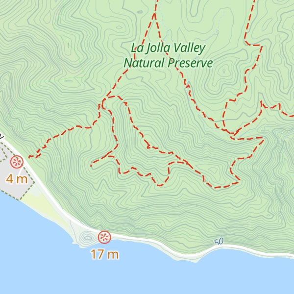 Map of Mugu Peak