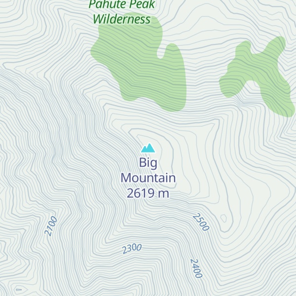 Map of Big Mountain