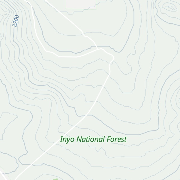 Map of Aeolian Buttes