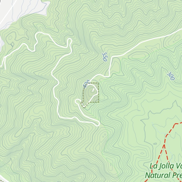 Map of Laguna Peak