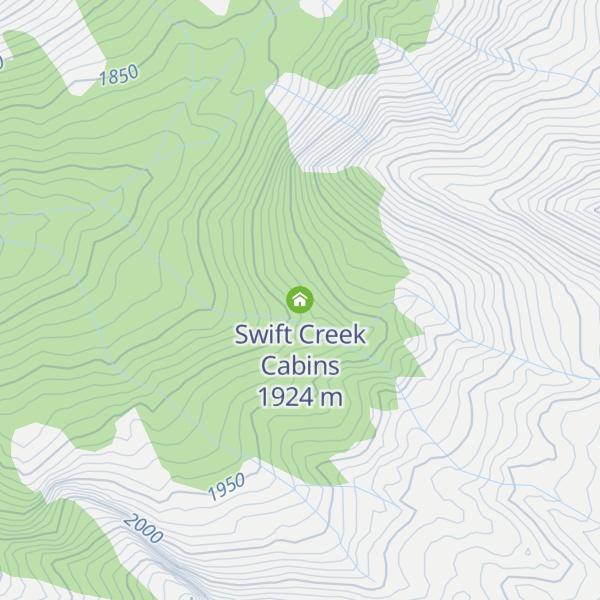 Map of Swift Creek Cabins