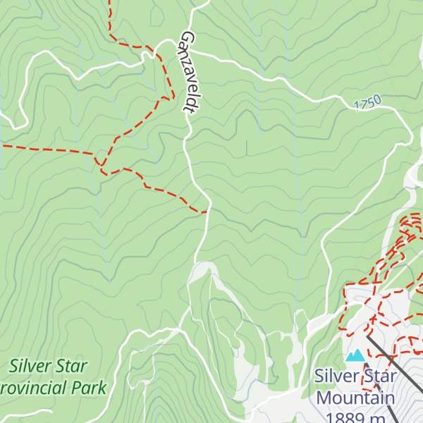 Map of Vernon Snowmobile Association