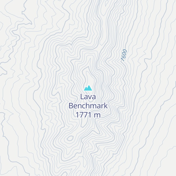Map of Lava Benchmark