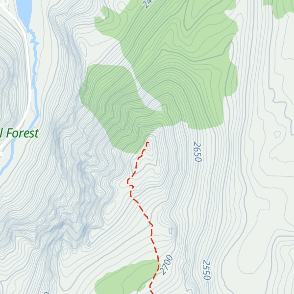 Map of Reversed Peak