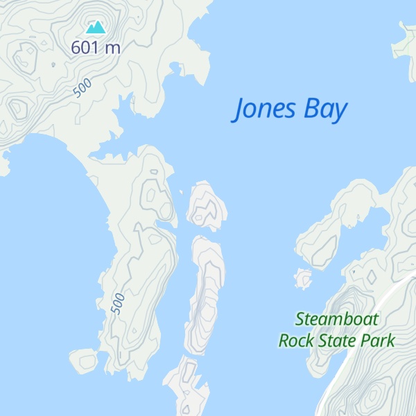 Map of Eagle Rock