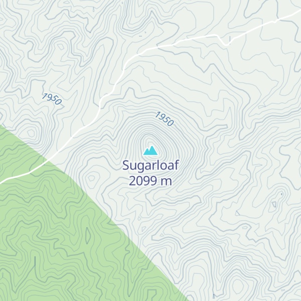 Map of Sugarloaf