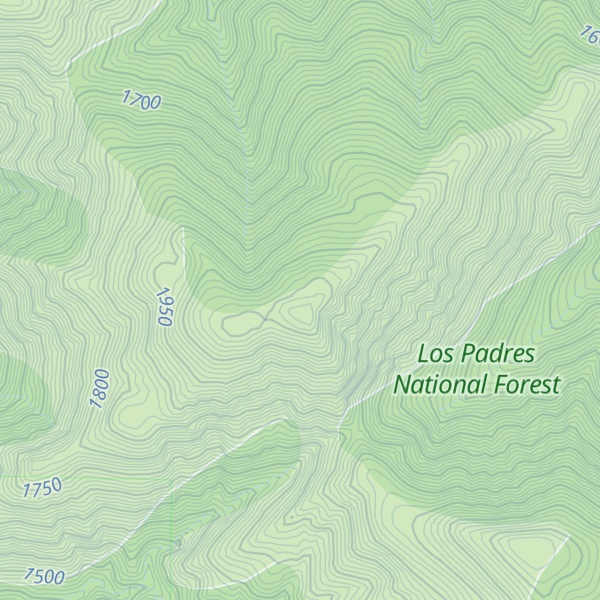 Map of Antimony Peak