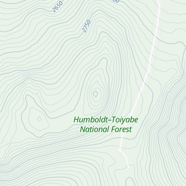 Map of Bald Mountain