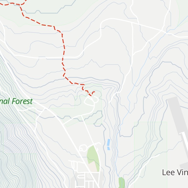 Map of Mono Basin Scenic Area Visitor Center