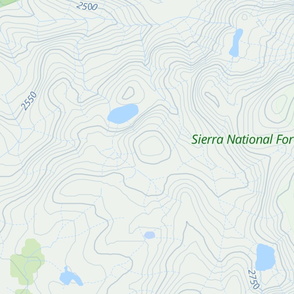 Map of Bartholomew Peak