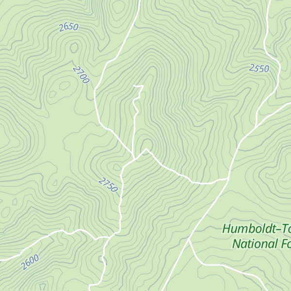 Map of Masonic Mountain
