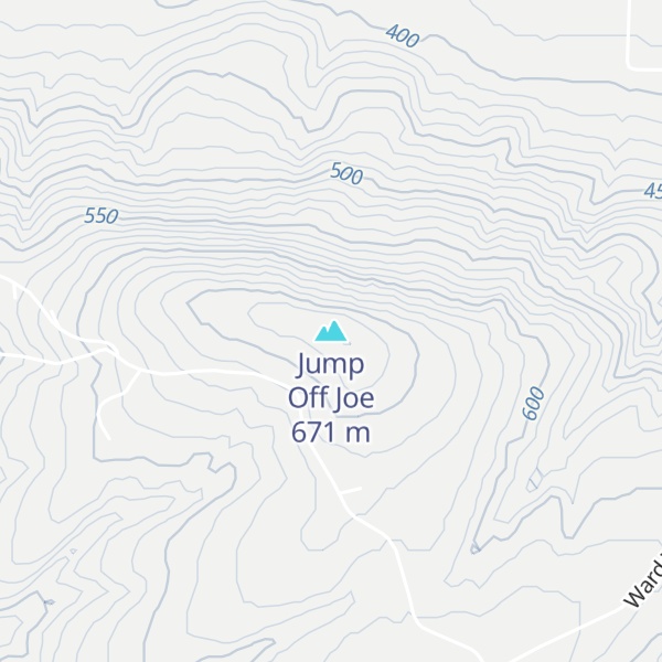 Map of Jump Off Joe