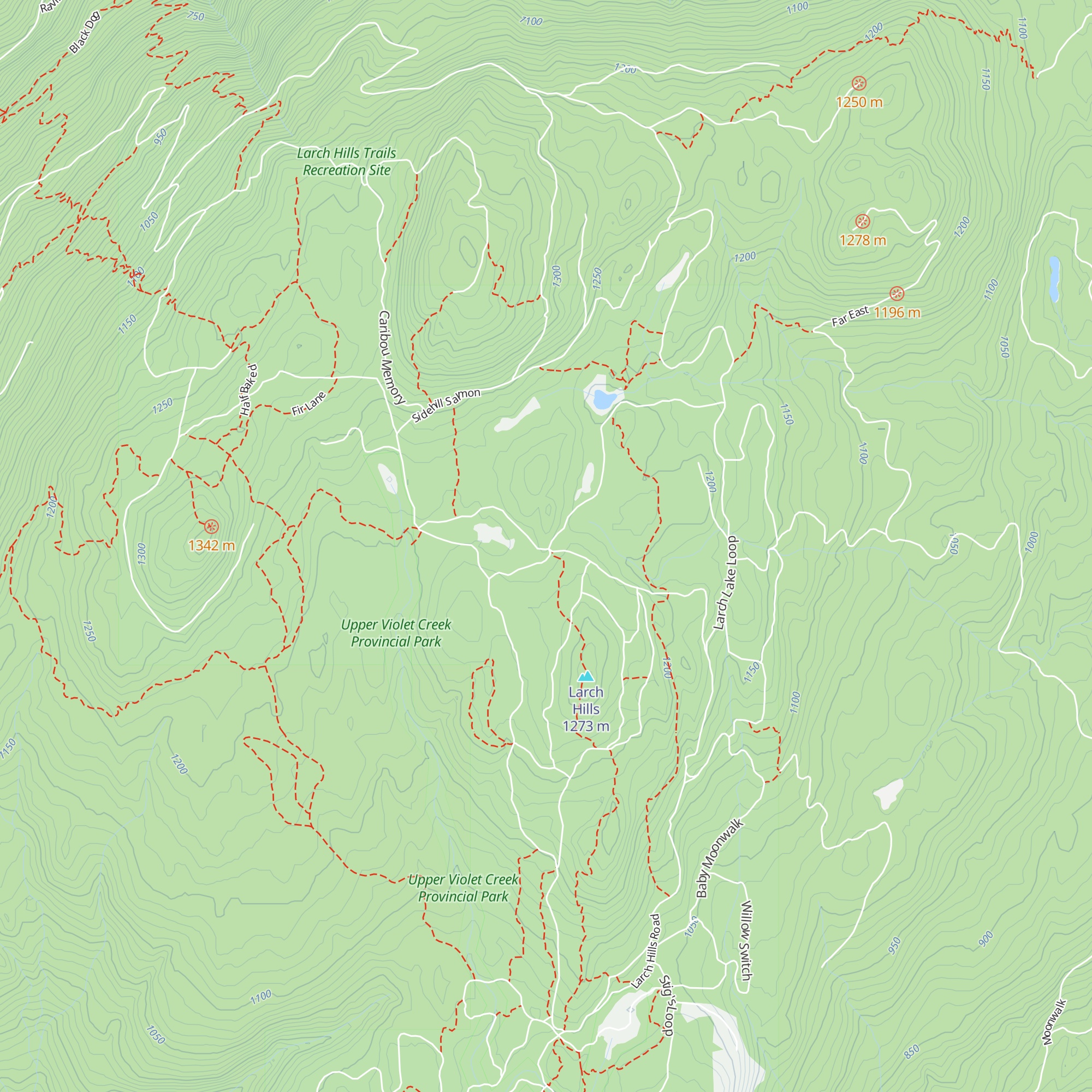 Cec's Cabin map